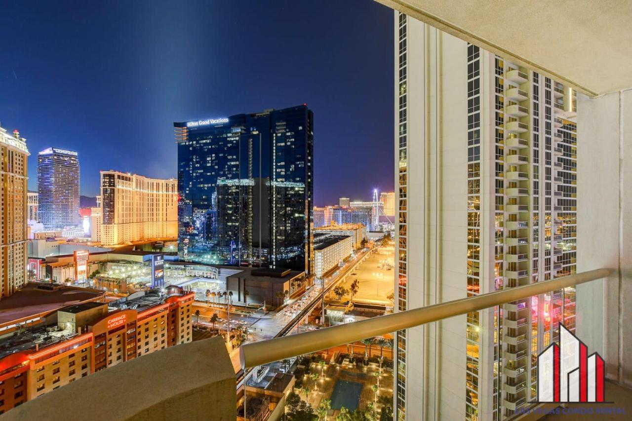 Mgm Signature-22-707 F1 Track & Strip View Balcony Лас-Вегас Екстер'єр фото
