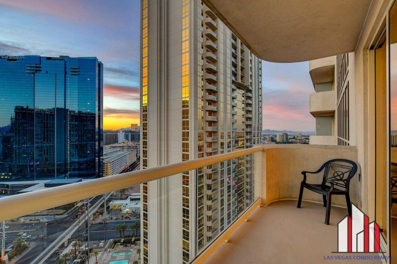 Mgm Signature-22-707 F1 Track & Strip View Balcony Лас-Вегас Екстер'єр фото