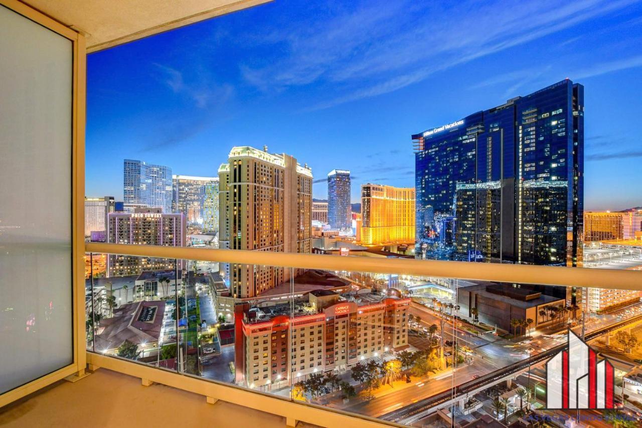 Mgm Signature-22-707 F1 Track & Strip View Balcony Лас-Вегас Екстер'єр фото