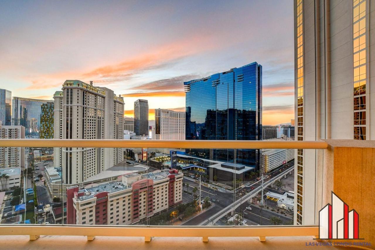 Mgm Signature-22-707 F1 Track & Strip View Balcony Лас-Вегас Екстер'єр фото