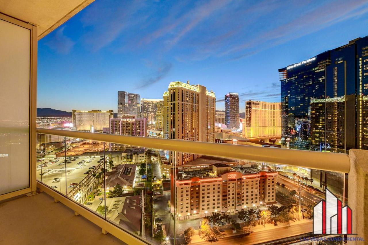 Mgm Signature-22-707 F1 Track & Strip View Balcony Лас-Вегас Екстер'єр фото